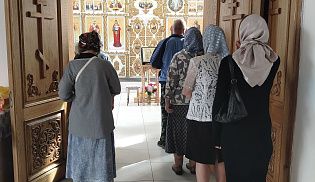 Престольный праздник в храме мученика  Иоанна Война, расположенного на территории Кресто-Воздвиженской церкви