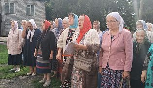 Престольный праздник в храме мученика  Иоанна Война, расположенного на территории Кресто-Воздвиженской церкви