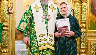 Управляющий Алтырской епархией в праздник Святой Троицы сослужил за Божественной Литургией митрополиту Чебоксарскому и  Чувашскому Савватию в Свято-Троицком мужском монастыре города Алатырь