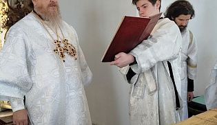 Епископ Алатырский и Порецкий Феодосий в Неделю 31-ю по Пятидесятнице совершил Божественную Литургию в храме Вознесения Господня села Семеновское 