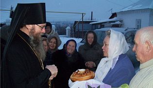 В день отдания праздника Сретения Господня Преосвященнейший Феодор, епископ Алатырский и Порецкий, совершил Божественную литургию в храме святителя Николая г. Алатырь.