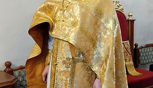 Управляющий Алатырской епархией в Неделю 28-ю по Пятидесятнице совершил Божественную Литургию в кафедральном храме в честь Иверской иконы Божией Матери города Алатырь