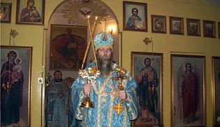 В праздник Сретения Господня епископ Феодор совершил Божественную литургию в храме святого апостола Иакова Алфеева г. Алатырь