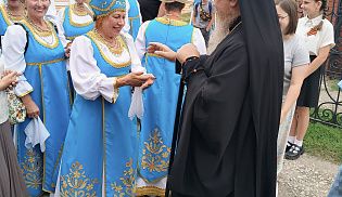 Епископ Феодосий принял участие в праздновании Дня города Алатырь 