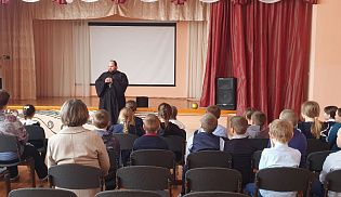 Встреча с учениками Сугутской школы