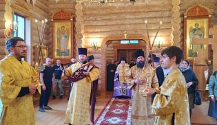 Управляющий Алатырской епархией в день памяти святого благоверного великого князя Александра Невского возглавил Престольные торжества в Александро-Невском монастыре п/о Кюрегаси 