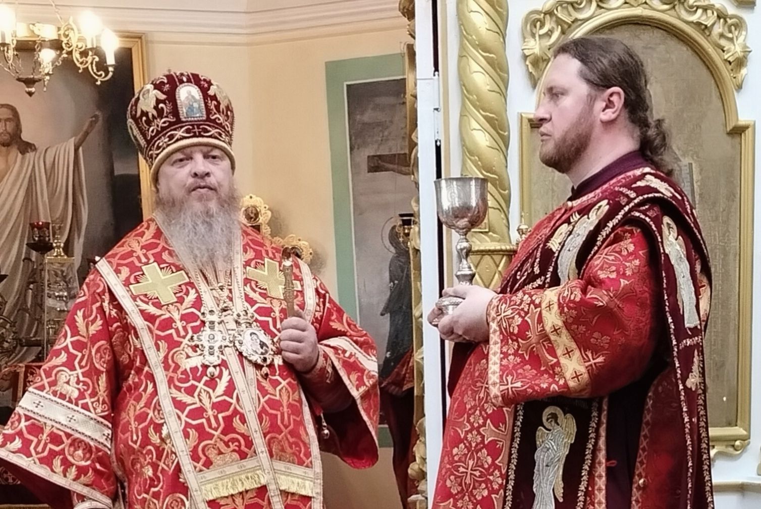 Епископ Алатырский и Порецкий Феодосий совершил Божественную Литургию в храме Рождества Христова села Никулино Епископ Алатырский и Порецкий Феодосий совершил Божественную Литургию в храме Рождества Христова села Никулино
