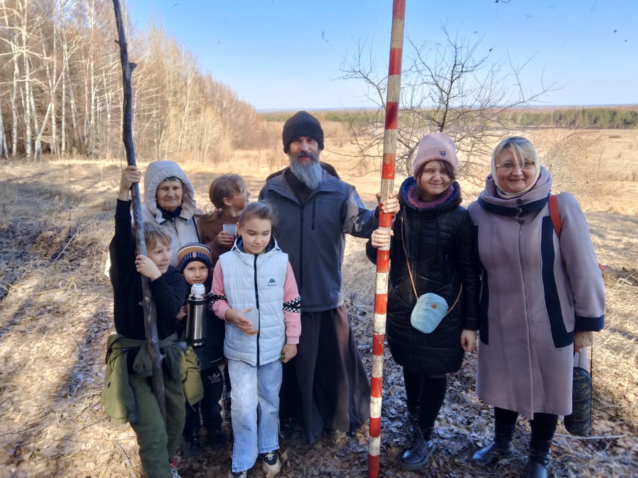 Поход на берёзовую Лестницу ( Из жизни храма святого Иоанна Война в Духовой Роще) Поход на берёзовую Лестницу ( Из жизни храма святого Иоанна Война в Духовой Роще)