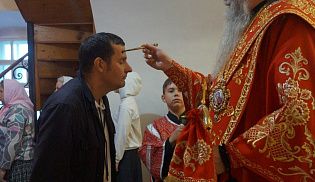11 сентября 2023 г., в день Усекновения главы Пророка, Предтечи и Крестителя Господня Иоанна Преосвященнейший Феодор, епископ Алатырский и Порецкий, совершил Божественную Литургию в храме Усекновения главы Иоанна Предтечи г. Алатырь