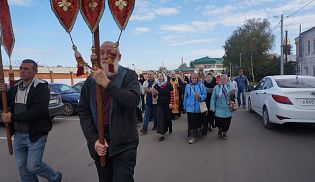 11 сентября 2023 г., в день Усекновения главы Пророка, Предтечи и Крестителя Господня Иоанна состоялся Крестный ход во имя трезвости