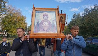 11 сентября 2023 г., в день Усекновения главы Пророка, Предтечи и Крестителя Господня Иоанна состоялся Крестный ход во имя трезвости