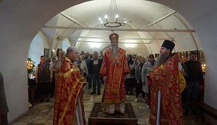 11 сентября 2023 г., в день Усекновения главы Пророка, Предтечи и Крестителя Господня Иоанна Преосвященнейший Феодор, епископ Алатырский и Порецкий, совершил Божественную Литургию в храме Усекновения главы Иоанна Предтечи г. Алатырь