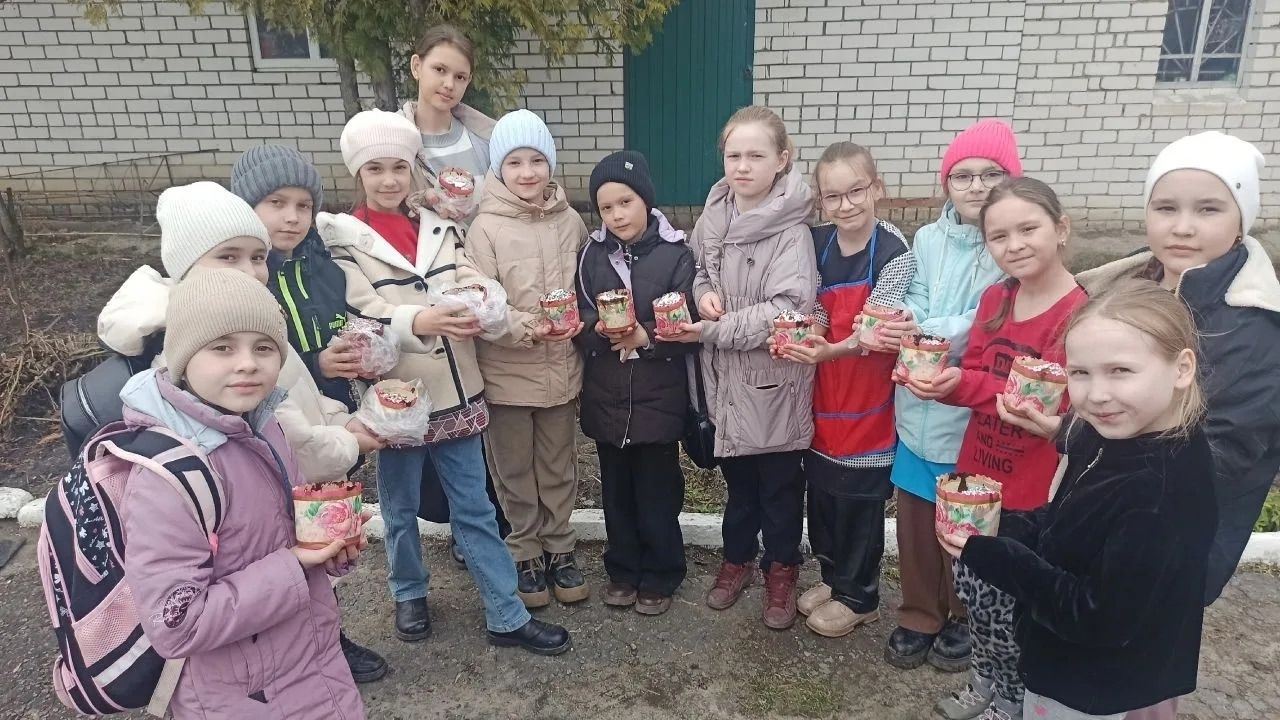 В Воскресной школе села Батырево прошёл мастер-класс по выпечке пасхальных куличей