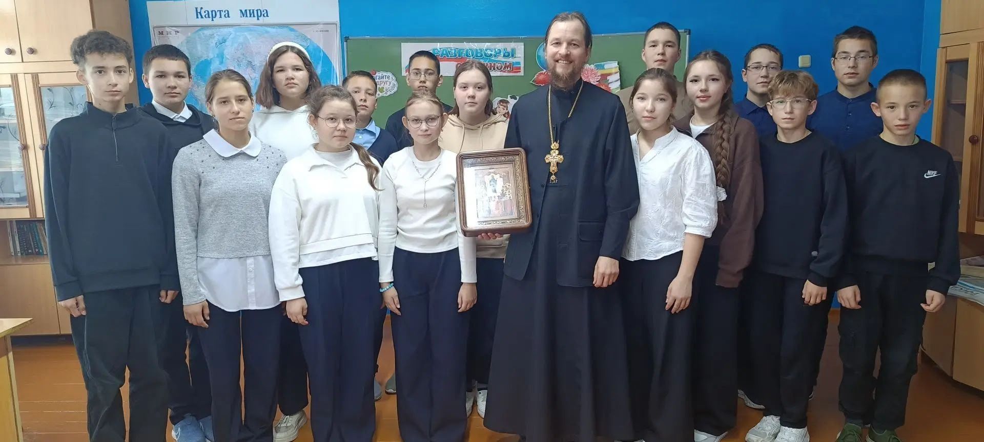 Покровская беседа в Староайбесинской школе
