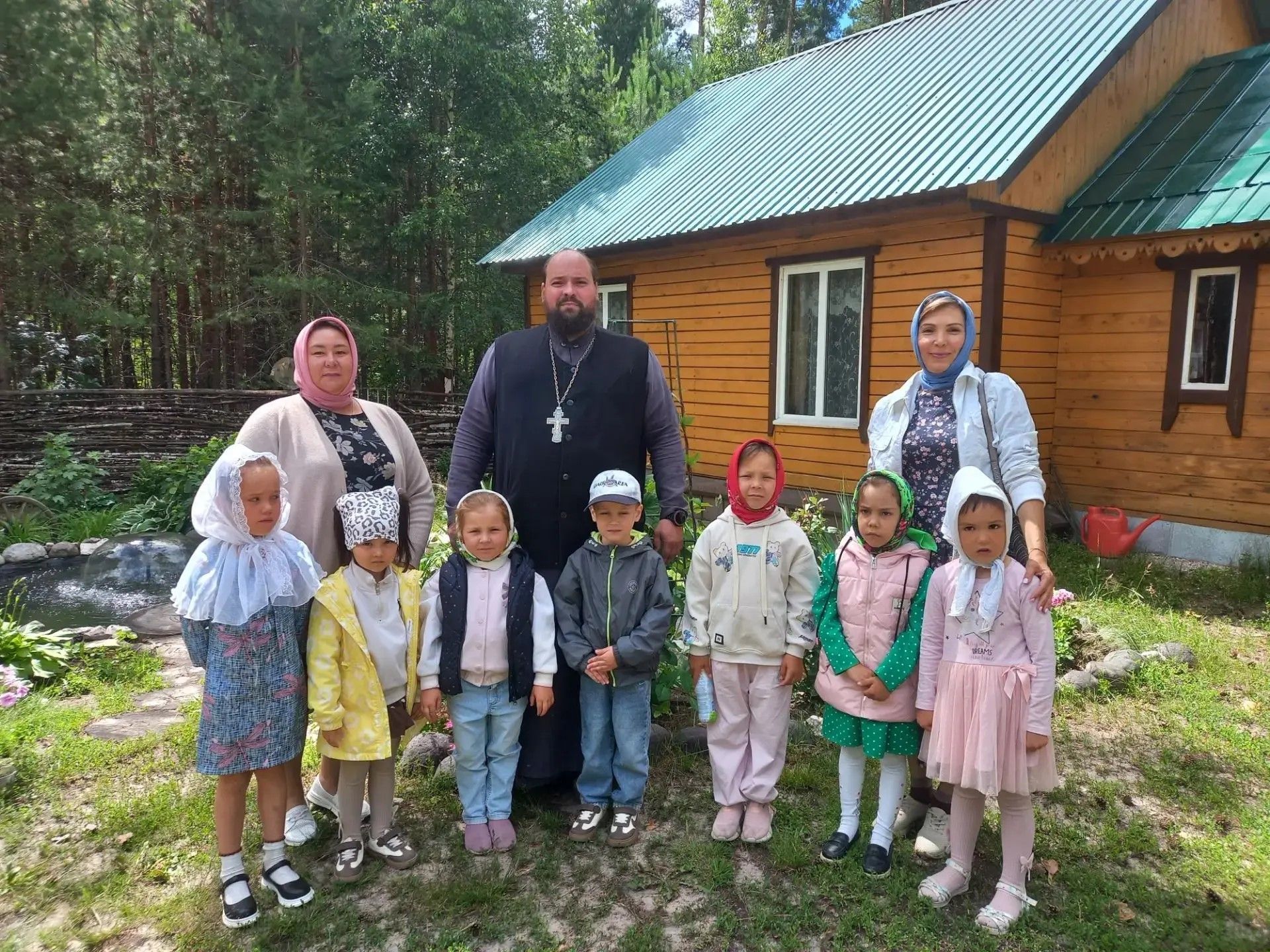 Воспитанники детского сада "Центральный" побывали в скиту преподобного Серафима Саровского