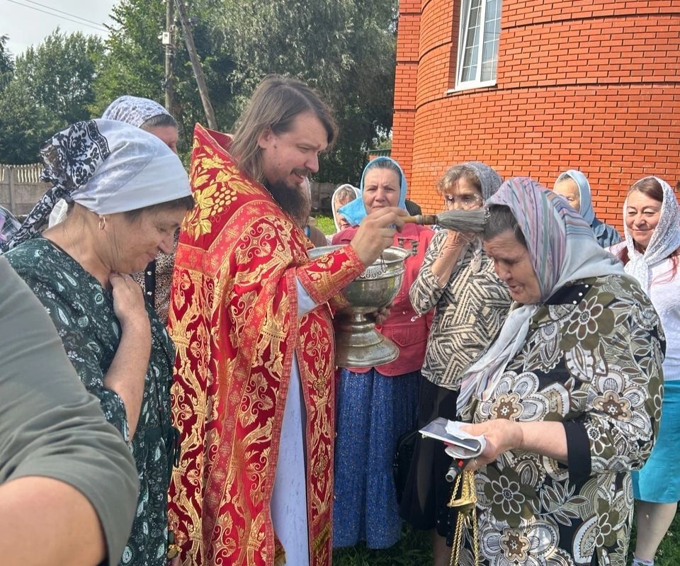 Престольный праздник в храме мученика Иоанна Воина