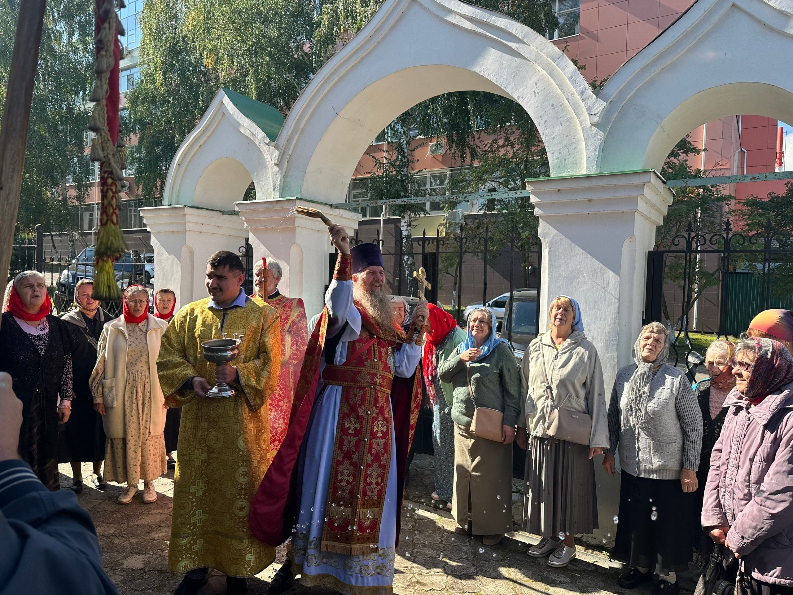 Престольный праздник в храме Усекновения главы Иоанна Предтечи города Алатырь 