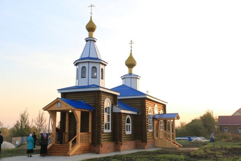 Освящение храма Воскресения Христова с. Ряпино Порецкого района