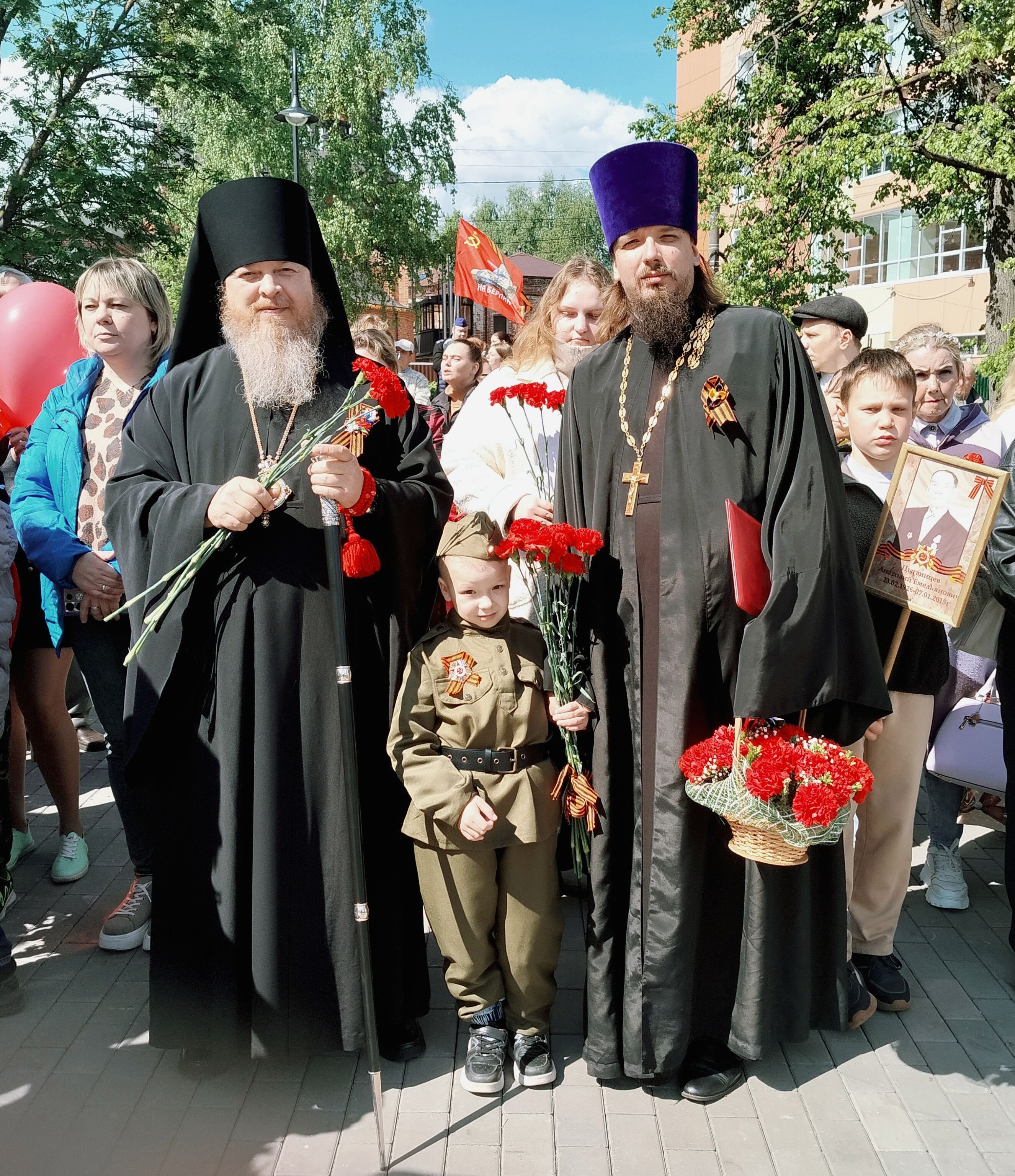 Епископ Феодосий принял участие в Торжеством митинге по случаю 80-летия Великой Победы Епископ Феодосий принял участие в Торжеством митинге по случаю 80-летия Великой Победы