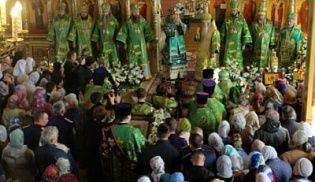 В Димитровграде прошли торжества по случаю 15-летия канонизации Преподобноисповедника Гавриила Мелекесского
