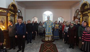 4 декабря 2023 года, в праздник Введения во храм Пресвятой Богородицы, Преосвященнейший Феодор, епископ Алатырский и Порецкий, совершил Божественную Литургию в храме в честь Иверской иконы Божией Матери г. Алатырь