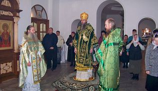 Богослужение в день памяти святого преподобного Серафима Саровского чудотворца