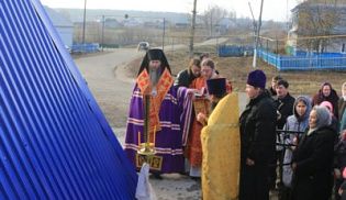 Чин освящения купола и накупольного креста для храма святителя Николая с.Карабай-Шемурша Шемуршинского района