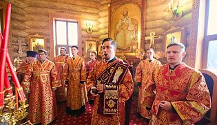 Управляющий Алатырской епархией в Светлый Вторник сослужил за Божественной Литургией митрополиту Чебоксарскому и Чувашскому Савватию в Александро-Невском монастыре п/о Кюрегаси