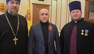 Представители Чувашской митрополии обсудили сотрудничество с Председателем Правительства Чувашской Республики