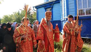 Божественная Литургия в день памяти священномученика Илии Хормалинского