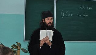 Добрые уроки для сердца и разума: встреча монаха Сергия со школьниками