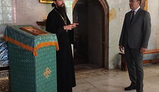Главный федеральный инспектор по Чувашской Республике посетил Свято-Троицкий мужской монастырь в Алатыре и Рождественский скит. 