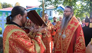Божественная Литургия в день памяти священномученика Илии Хормалинского