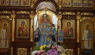 4 декабря 2023 года, в праздник Введения во храм Пресвятой Богородицы, Преосвященнейший Феодор, епископ Алатырский и Порецкий, совершил Божественную Литургию в храме в честь Иверской иконы Божией Матери г. Алатырь