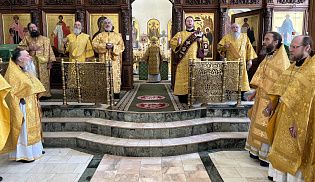 Вторая годовщина архиерейской хиротонии епископа Алатырского и Батыресвкого Феодосия