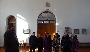 Практическое занятие по Основам православной культуры для учащиеся 4-го класса средней школы села Напольное Порецкого района