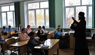 Добрые уроки для сердца и разума: встреча монаха Сергия со школьниками