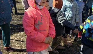 В селе Большие Абакасы освятили колокола для строящегося храма в честь преподобного Серафима Саровского