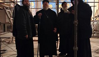 Епископ Феодосий посетил женскую монашескую общину при Свято-Троицком монастыре