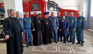 В пожарных частях сел Батырево и Шемурша были совершены праздничные молебны