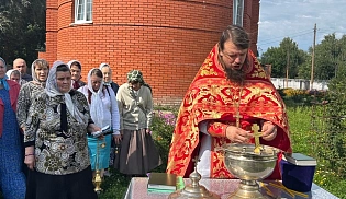 Престольный праздник в храме мученика Иоанна Воина