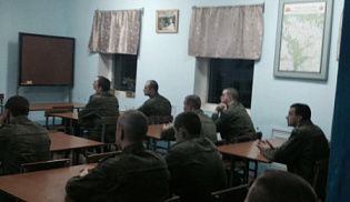 Беседа с военнослужащими войсковой части № 86297 МО РФ
