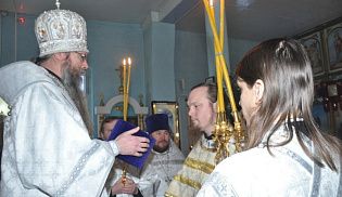 9 января, в день памяти первомученика и архидиакона Стефана епископ Алатырский и Порецкий Феодор, совершил Божественную Литургию в храме Рождества Христова с. Сугуты Батыревского района