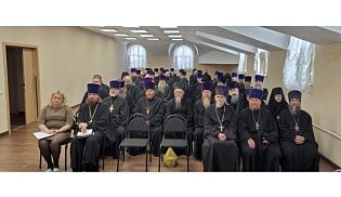 Митрополит Савватий встретился с духовенством Алатырской епархии