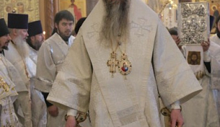 Божественная Литургия в Сергиевском храме Свято-Троицкого мужского монастыря г. Алатырь