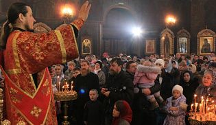 День памяти св. муч. Татианы. Богослужение в Покровско-Татианинском соборе г. Чебоксары