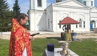Престольный праздник в храме мученика Иоанна Воина