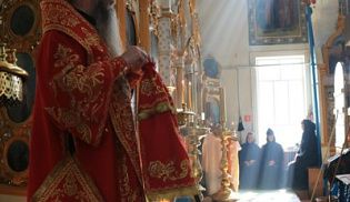 Божественная Литургия в день памяти священномученика Илии Хормалинского