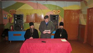 Ознакомительная поездка Преосвященнейшего епископа Феодора в село Сойгино Алатырского района