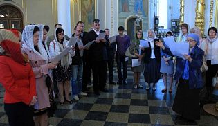 Божественная Литургия в Феодоровском кафедральном соборе г.Саранска